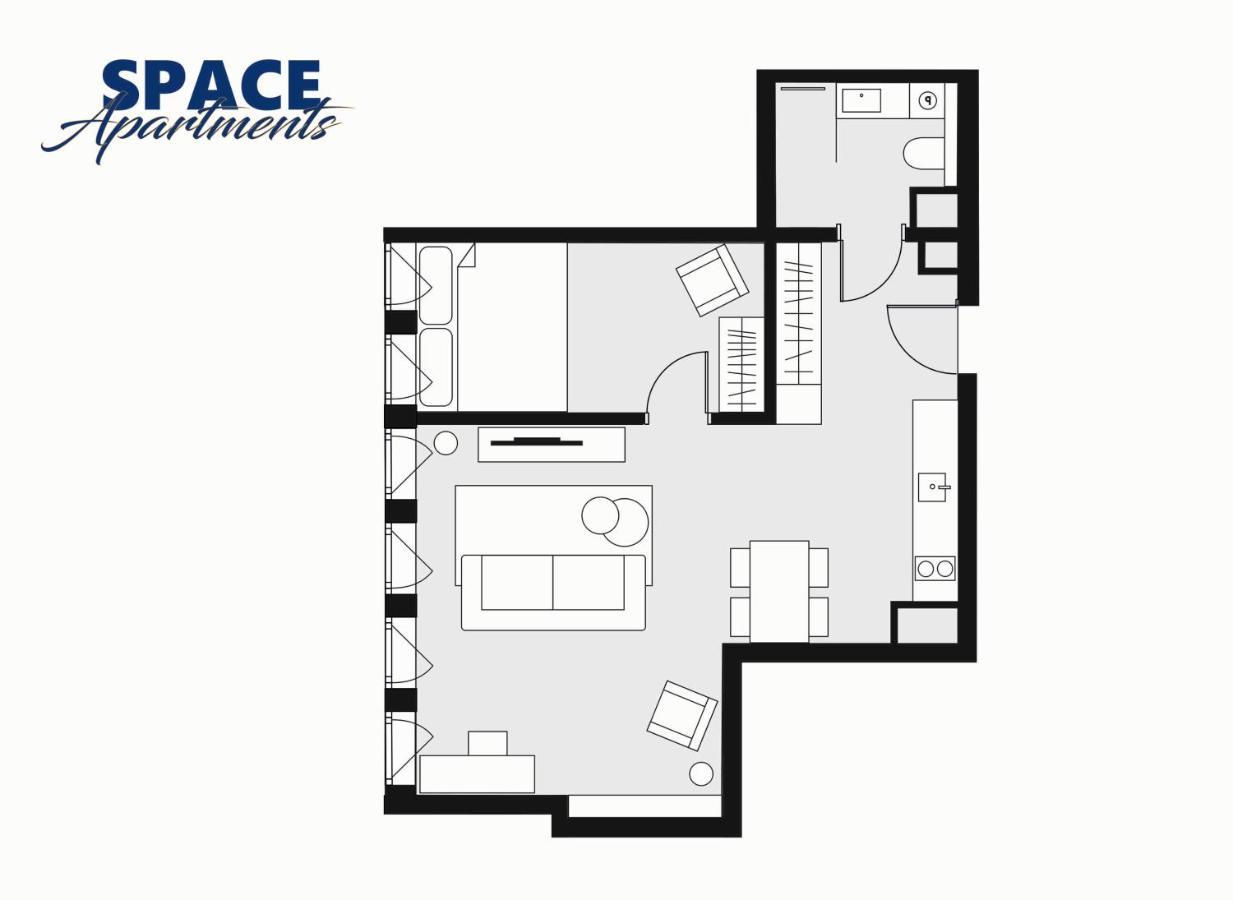 Space Apartments Szczecin Dış mekan fotoğraf