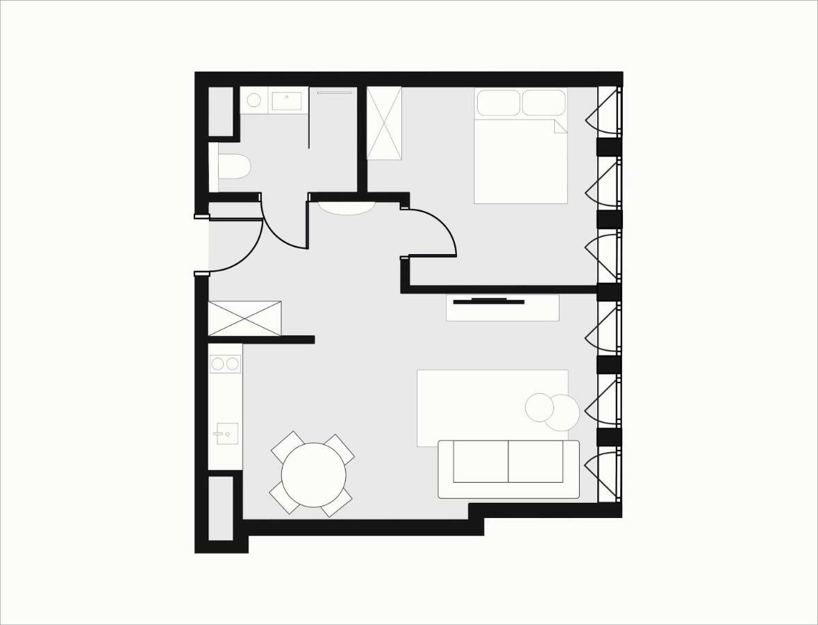 Space Apartments Szczecin Dış mekan fotoğraf